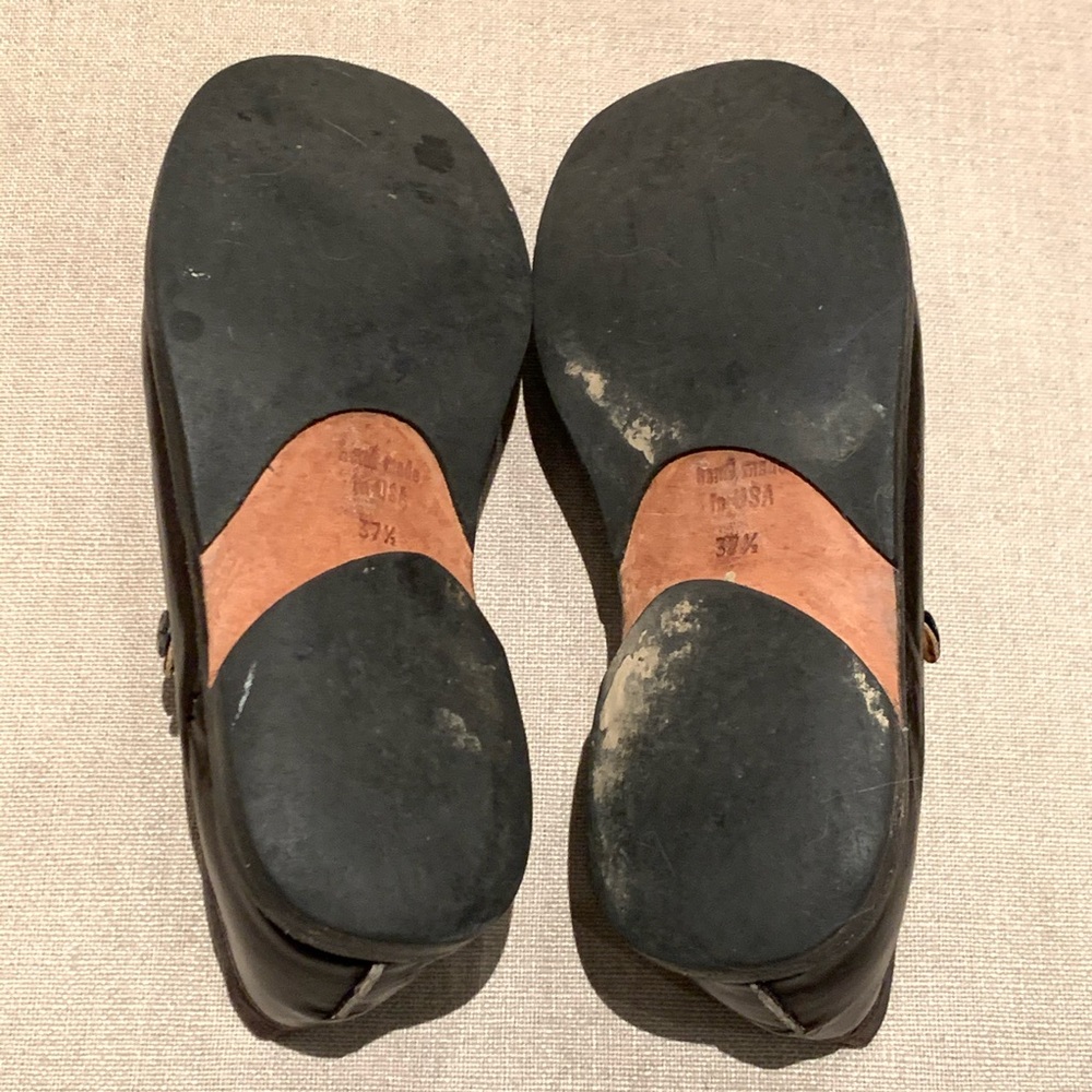 Cydwoq “Carry” Brown Leather Mary Janes size 37.5 - Picture 9 of 9
